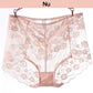 Panty de Encaje Sexy Talla Grande, Ropa Interior Transpirable para Mujer