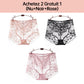 Panty de Encaje Sexy Talla Grande, Ropa Interior Transpirable para Mujer