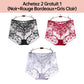 Panty de Encaje Sexy Talla Grande, Ropa Interior Transpirable para Mujer