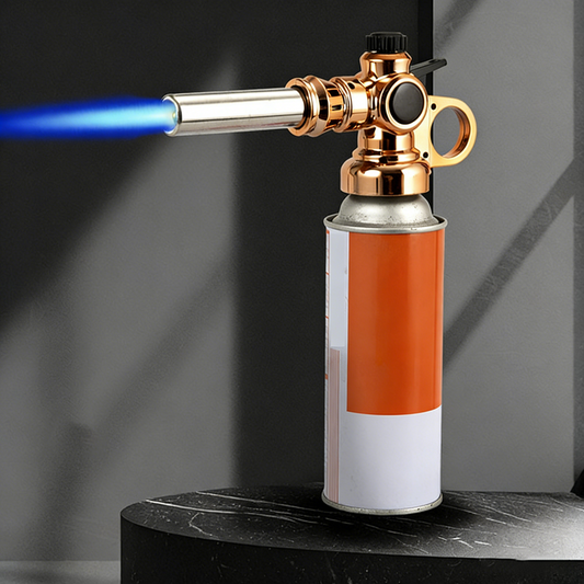 Cabezal de Soplete de Butano Profesional con Encendido Automático