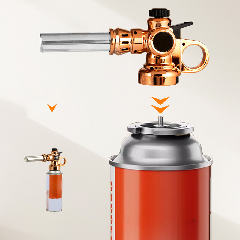 Cabezal de Soplete de Butano Profesional con Encendido Automático