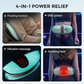 Masajeador Eléctrico Lumbar Recargable con Calor para Espalda Baja