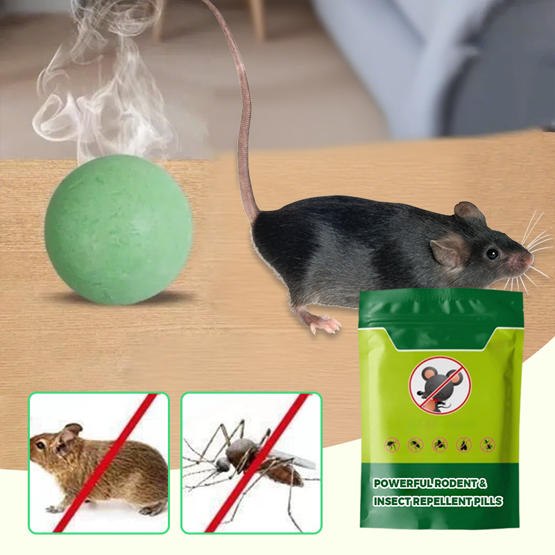 Pastillas Repelentes Poderosas de Roedores e Insectos