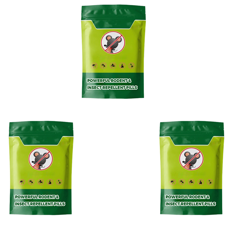 Pastillas Repelentes Poderosas de Roedores e Insectos