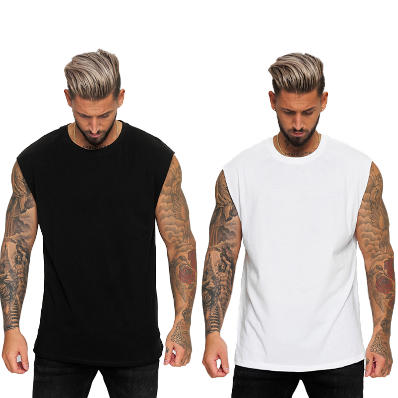 Playera sin Mangas para Hombre para Gimnasio y Entrenamiento