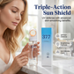 Spray solar blanqueador y antiarrugas con SPF 50+