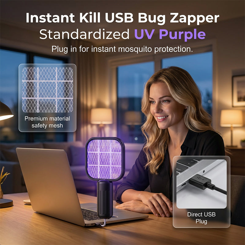 Lámpara Matamosquitos Eléctrica Enchufable por USB