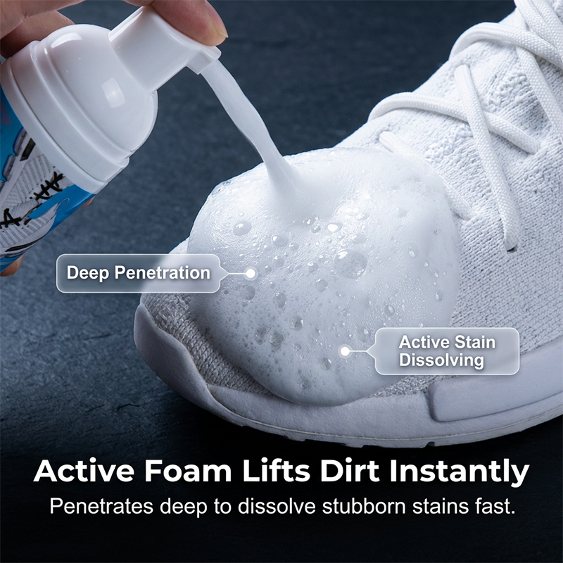 Kit de 3 Piezas para Limpiar Tenis con Espuma sin Agua
