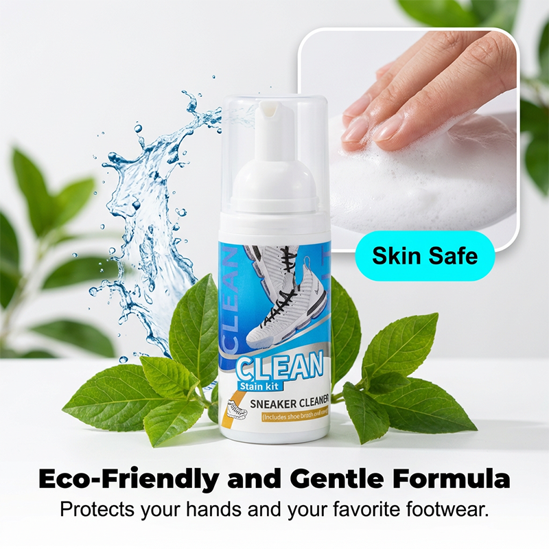 Kit de 3 Piezas para Limpiar Tenis con Espuma sin Agua