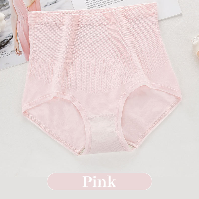 Braguitas sin costuras de talle alto para mujer