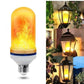 Bombilla LED con Efecto Llama, Bombilla para Crear un Ambiente Cálido