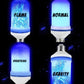 Bombilla LED con Efecto Llama, Bombilla para Crear un Ambiente Cálido