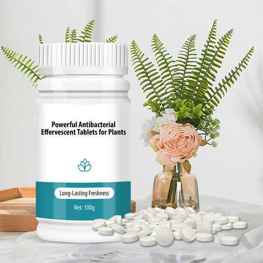 Potentes Tabletas Efervescentes Antibacterianas para Flores