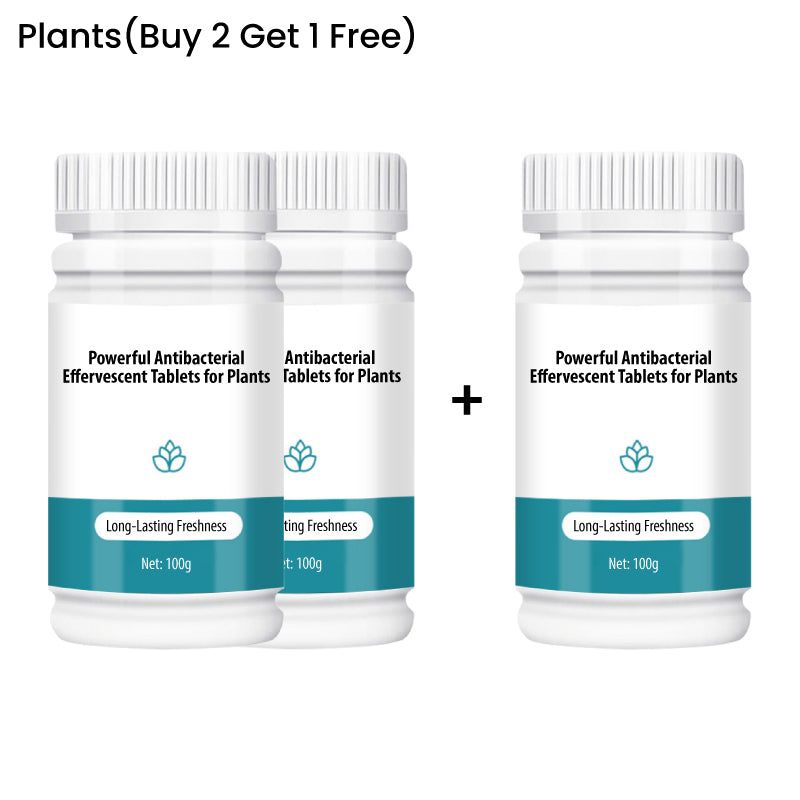Potentes Tabletas Efervescentes Antibacterianas para Flores