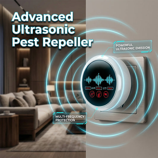 Repelente ultrasónico mejorado para el control de plagas