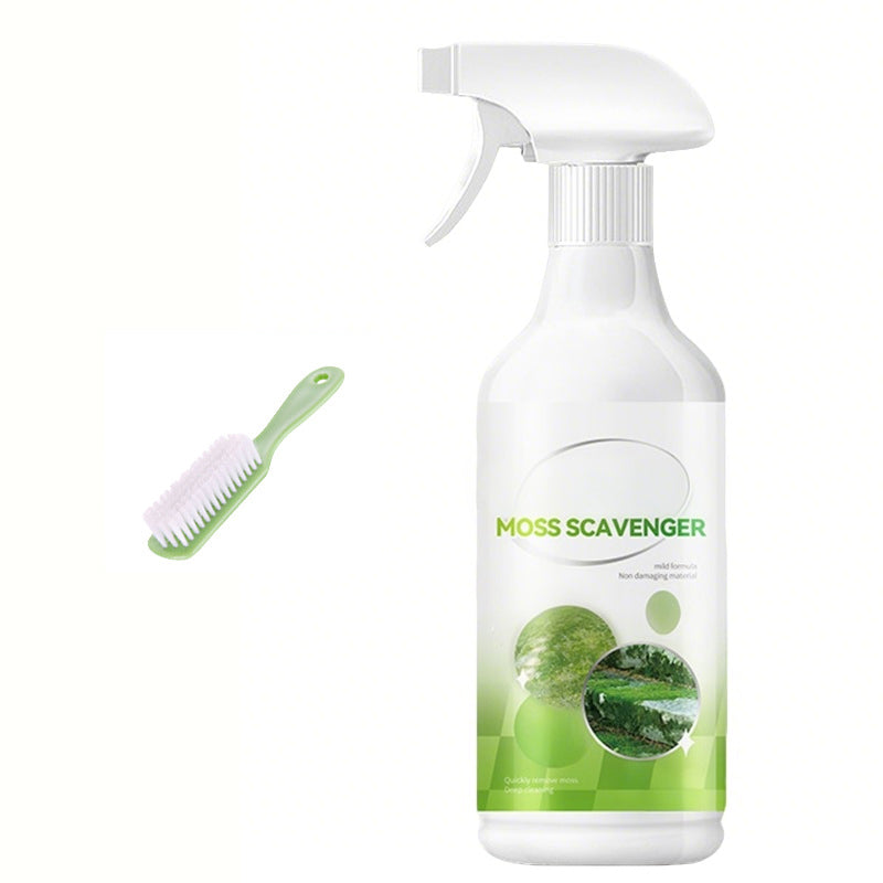 Spray para eliminar musgo y algas en exteriores