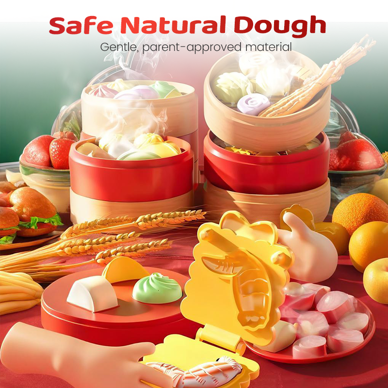 Kit de Plastilina para Crear Comida China - Juguete Creativo para Niños