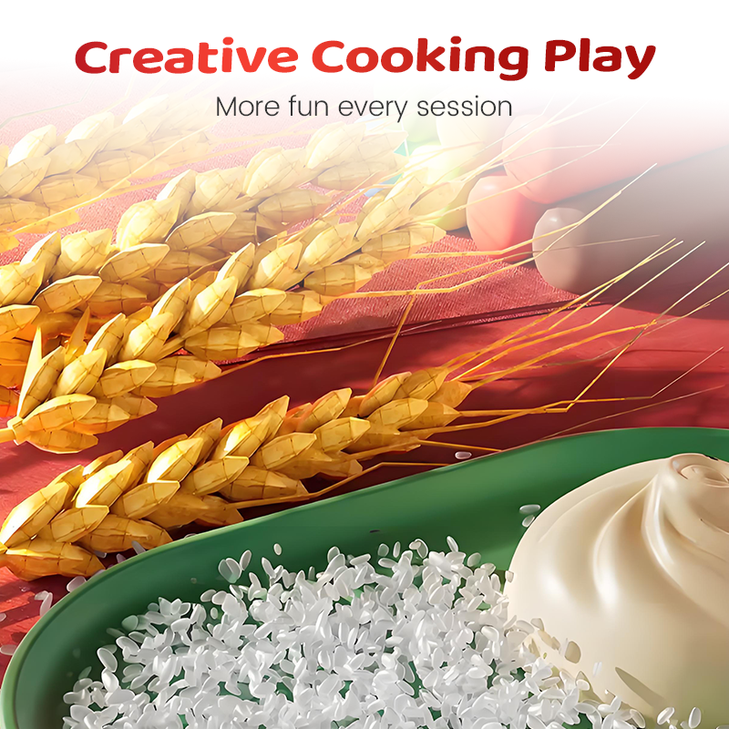 Kit de Plastilina para Crear Comida China - Juguete Creativo para Niños