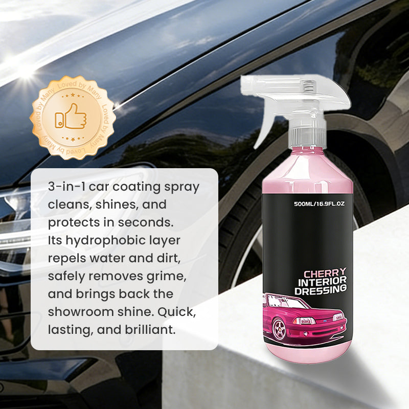 Spray Recubrimiento Cerámico Rápido 3 en 1 para Auto, Alta Protección y Brillo