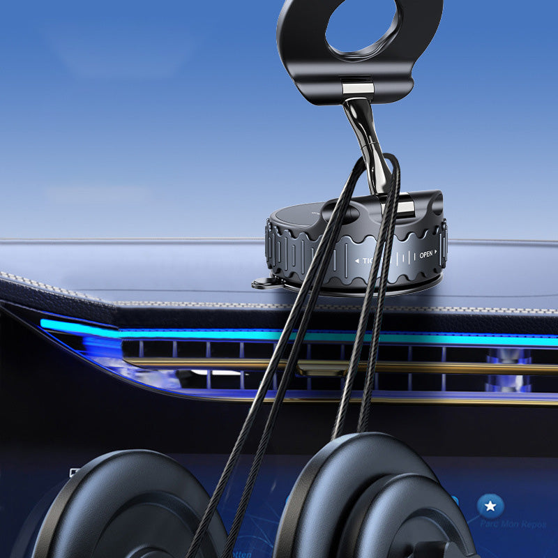 Soporte Plegable de Aleación para Celular con Ventosa Fuerte para Auto