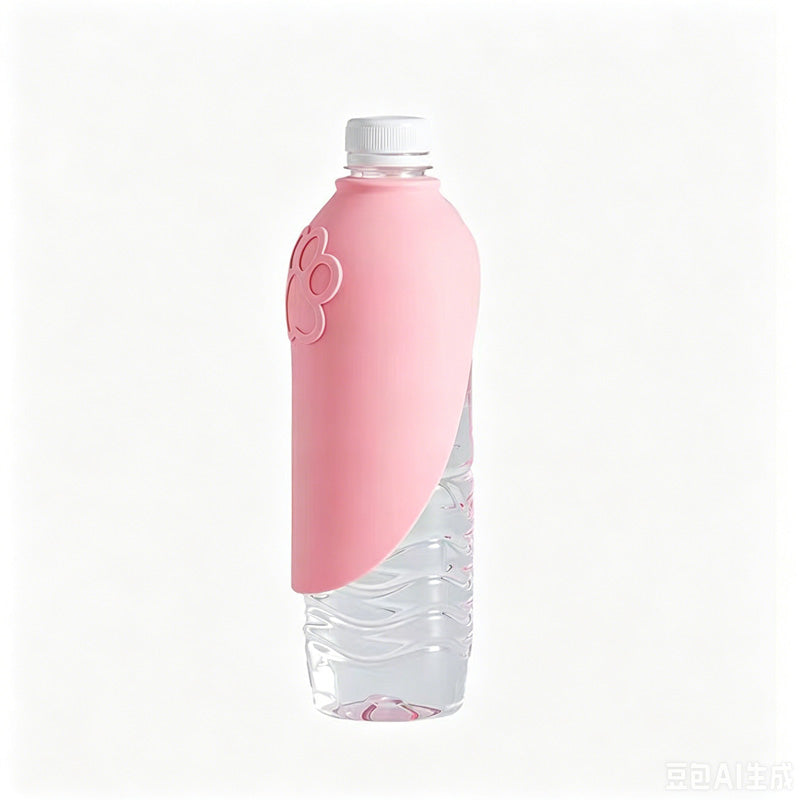 Botella de Agua para Perro Plegable de Silicona, Bebedero Portátil de Viaje