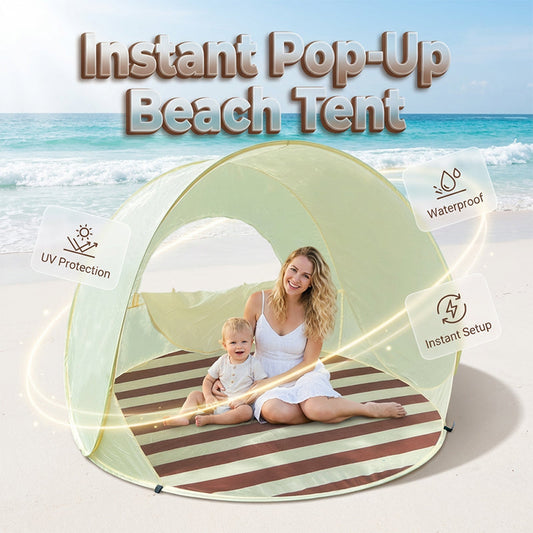 Tienda de playa pop-up ligera