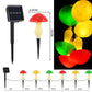 Luces Solares de Hongo Impermeables