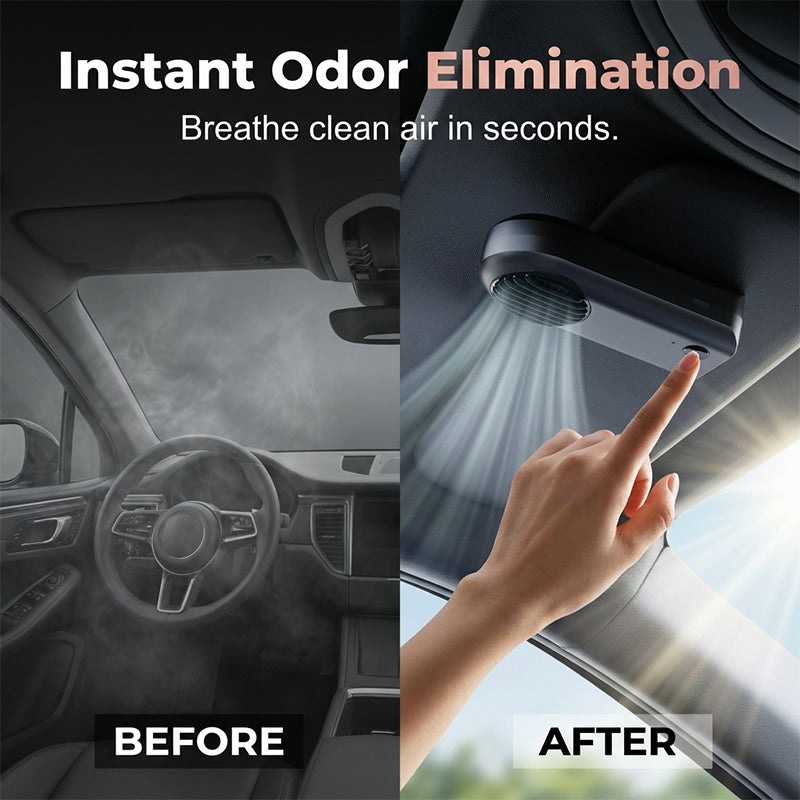 Desodorizante inteligente de ozono para el coche y el hogar