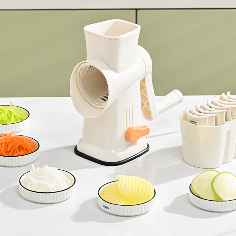 Cortador giratorio multifuncional para verduras