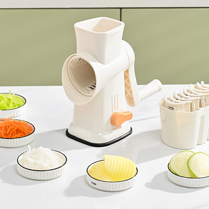 Cortador giratorio multifuncional para verduras