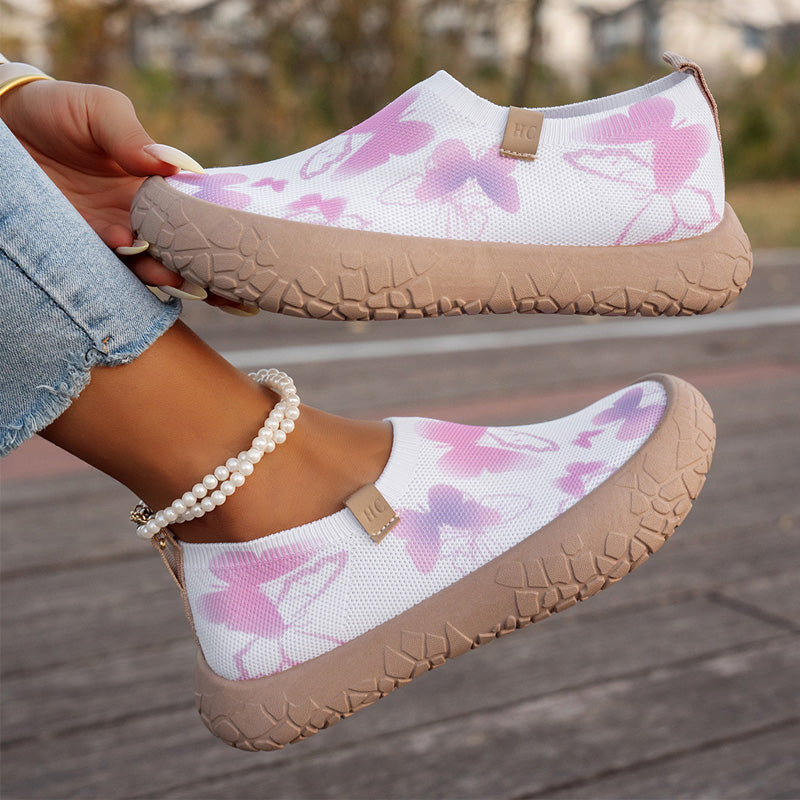 👟 ¡OFERTA POR TIEMPO LIMITADO 50% DE DESCUENTO! 🦋 Mocasines Mujer Antideslizantes – Suela Gruesa, 4 Diseños, Tallas 36-43 🌿