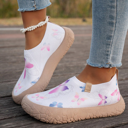 👟 ¡OFERTA POR TIEMPO LIMITADO 50% DE DESCUENTO! 🦋 Mocasines Mujer Antideslizantes – Suela Gruesa, 4 Diseños, Tallas 36-43 🌿