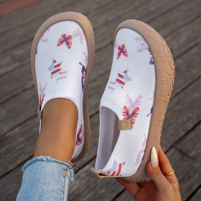 👟 ¡OFERTA POR TIEMPO LIMITADO 50% DE DESCUENTO! 🦋 Mocasines Mujer Antideslizantes – Suela Gruesa, 4 Diseños, Tallas 36-43 🌿