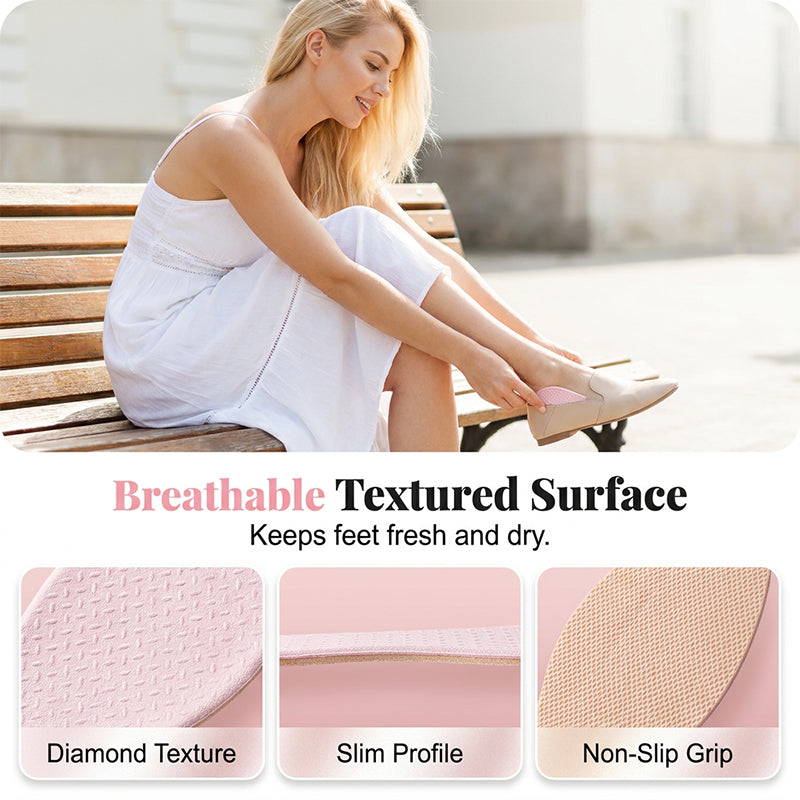 🔥New Hot Selling-50% Off!!🏆Anti-Dryness Latex Cushioned Shoe Inserts
