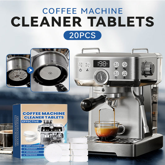 20 Pastillas Limpiadoras para Cafetera y Máquina de Espresso