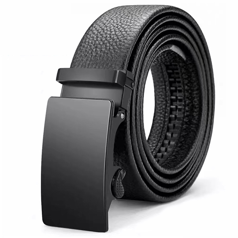 Cinturón de trinquete ajustable para hombre para uso casual y formal
