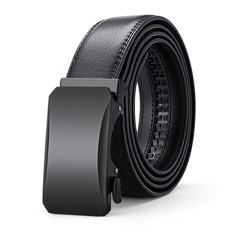 Cinturón de trinquete ajustable para hombre para uso casual y formal