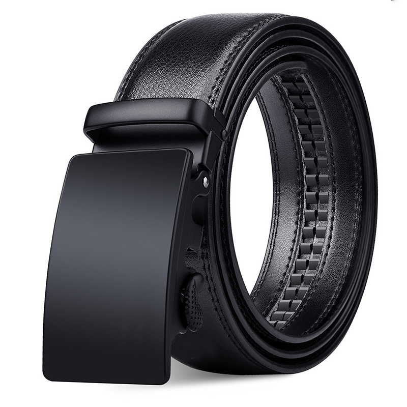 Cinturón de trinquete ajustable para hombre para uso casual y formal