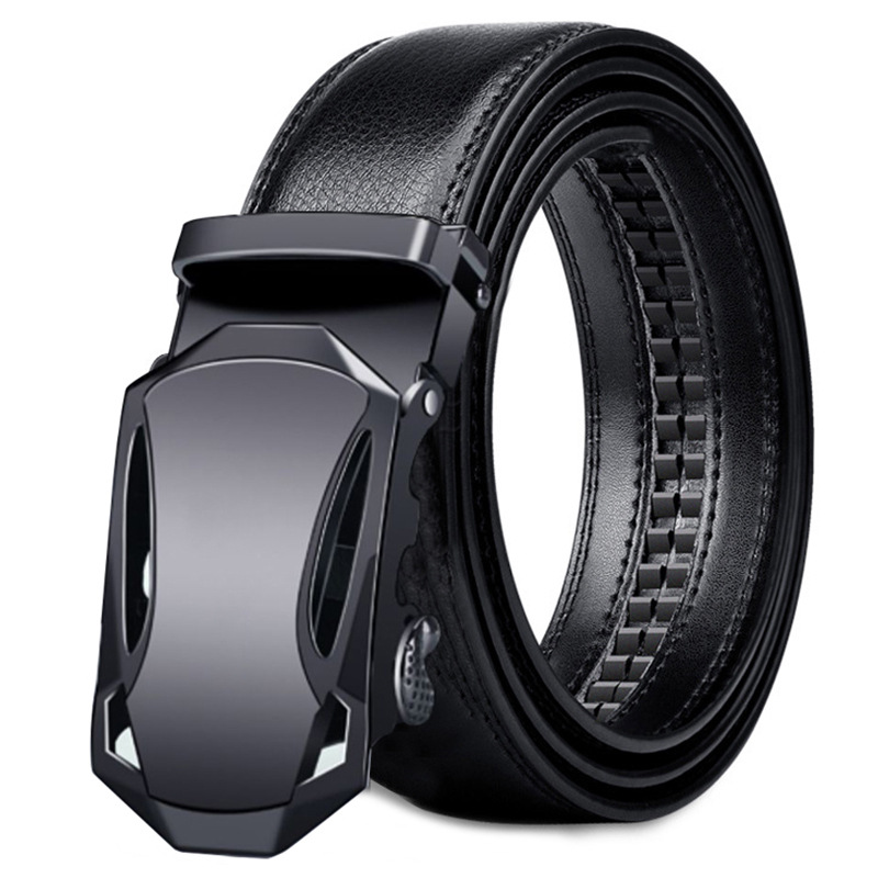 Cinturón de trinquete ajustable para hombre para uso casual y formal