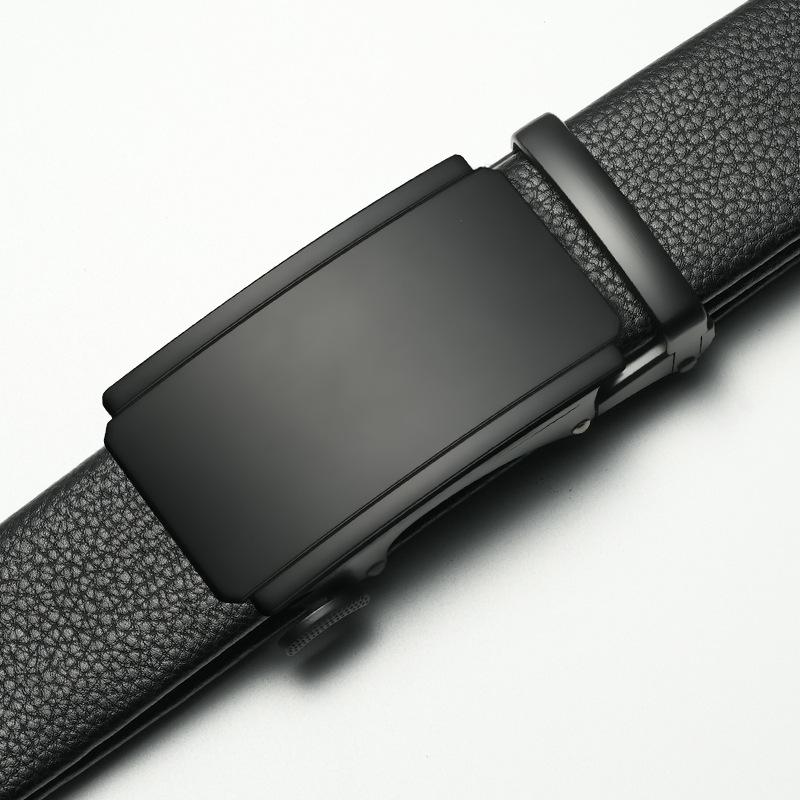 Cinturón de trinquete ajustable para hombre para uso casual y formal