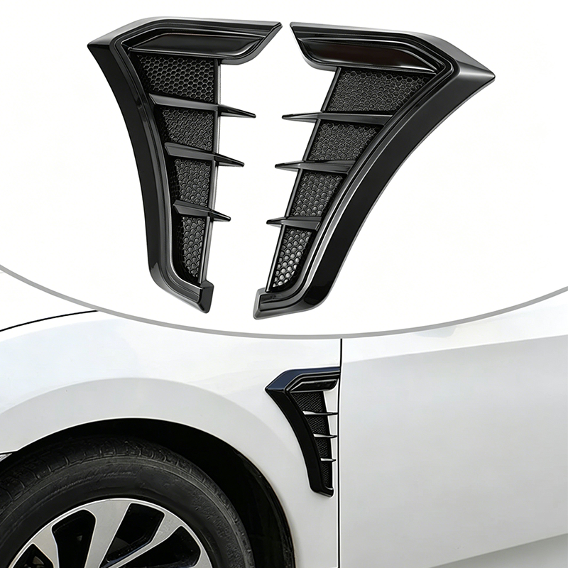 Rejillas Decorativas para Salpicadera de Auto - Sticker Universal Estilo Deportivo