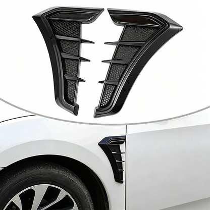 Rejillas Decorativas para Salpicadera de Auto - Sticker Universal Estilo Deportivo