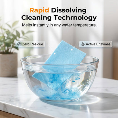 🥳2026 HOT SALE🥳💞50K+ SOLD!🧽30-Pieces Multi-Effect Floor Cleaning Sheets