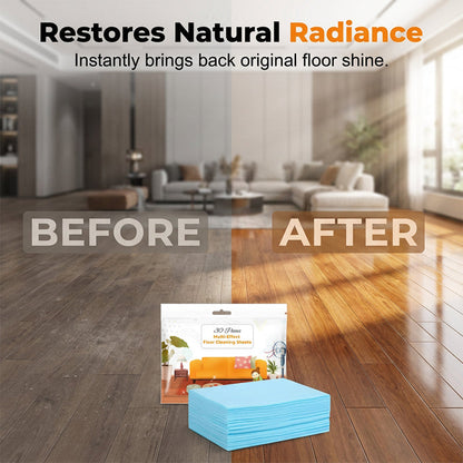🥳2026 HOT SALE🥳💞50K+ SOLD!🧽30-Pieces Multi-Effect Floor Cleaning Sheets