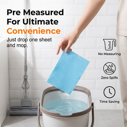🥳2026 HOT SALE🥳💞50K+ SOLD!🧽30-Pieces Multi-Effect Floor Cleaning Sheets