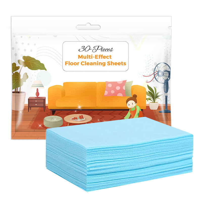 🥳2026 HOT SALE🥳💞50K+ SOLD!🧽30-Pieces Multi-Effect Floor Cleaning Sheets