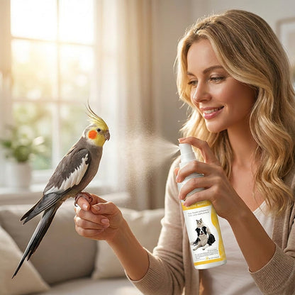 Spray repelente de plagas para mascotas de fórmula suave