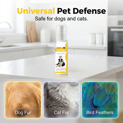 Spray repelente de plagas para mascotas de fórmula suave