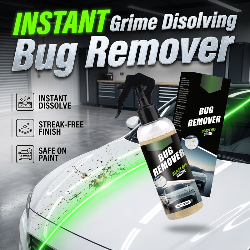 Spray Removedor de Suciedad de Insectos para Automóvil