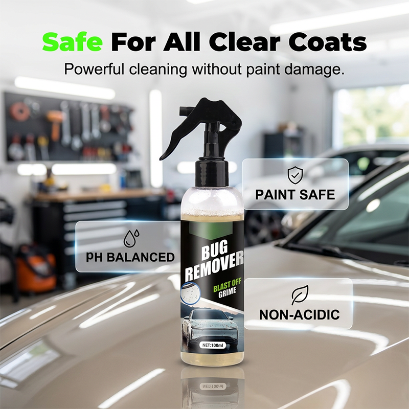 Spray Removedor de Suciedad de Insectos para Automóvil